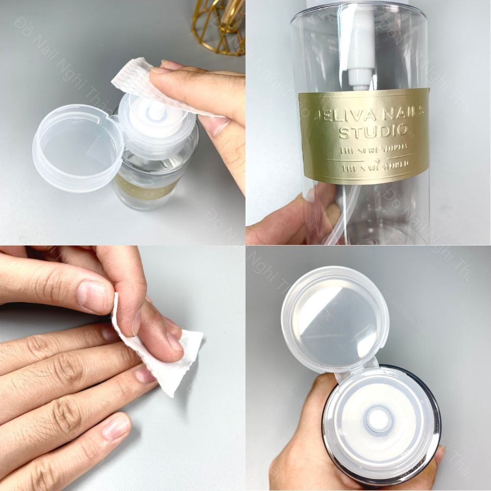 Lọ đựng axeton Jeliva
