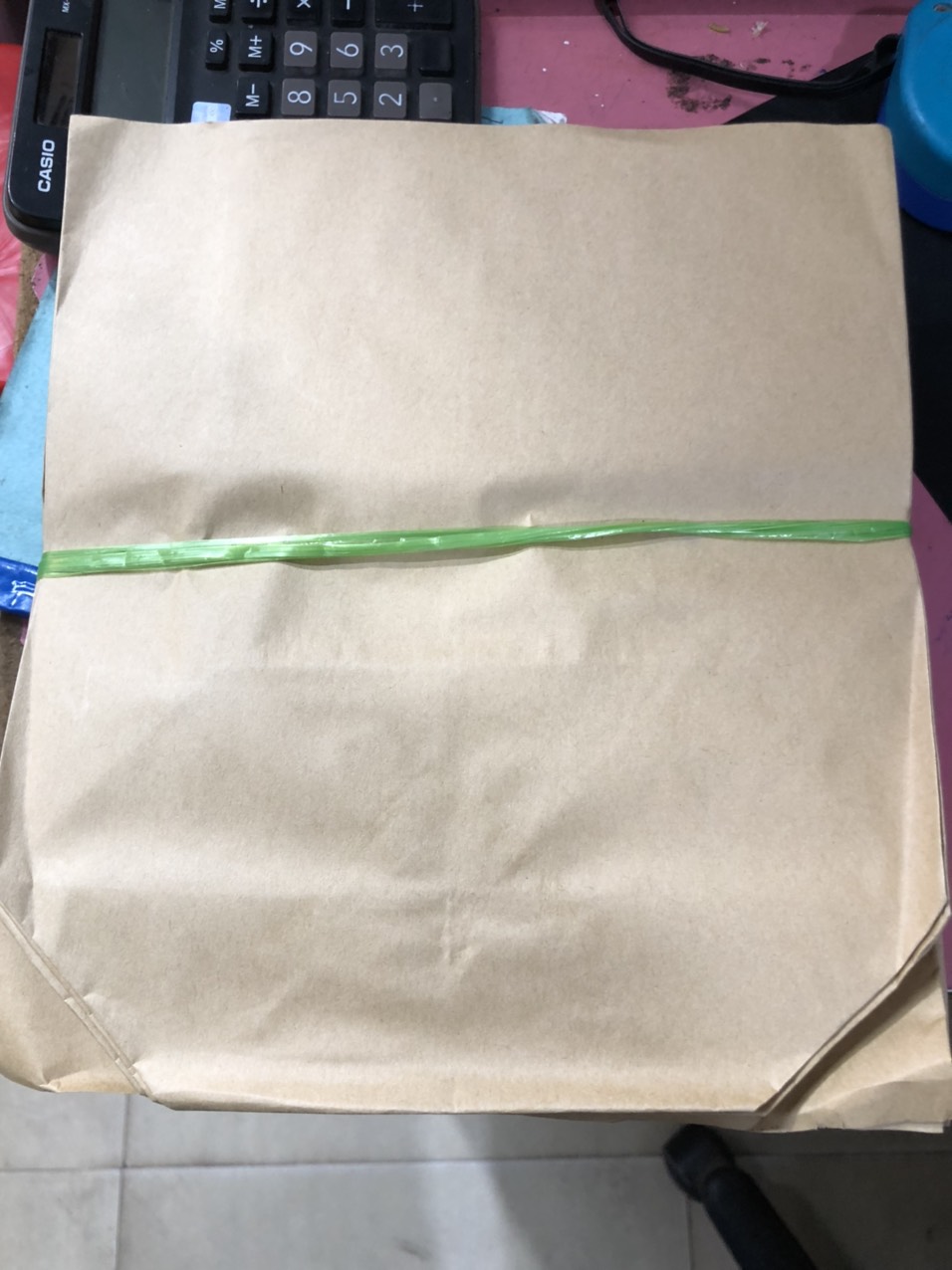 100 túi giấy xi măng kraft t2kg