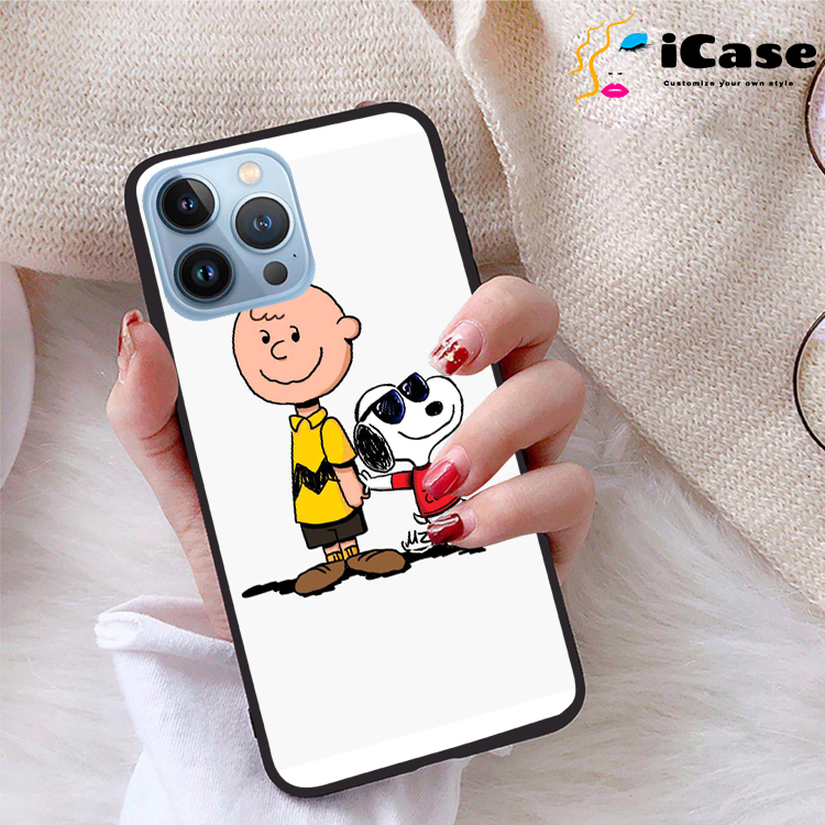 Ốp lưng iPhone 13 Pro Max viền dẻo TPU BST Snopy