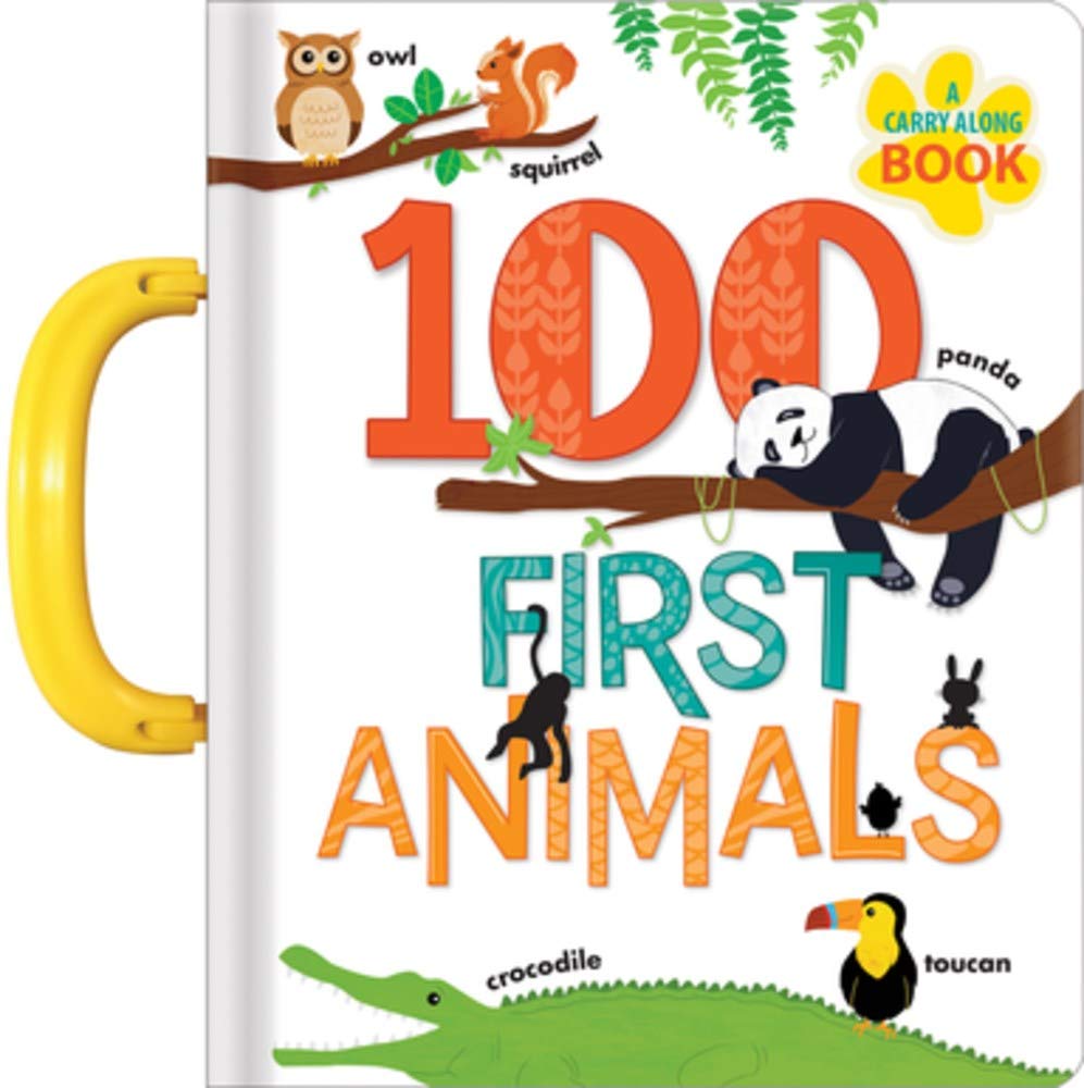 Sách - 100 first animals: a carry along book - phương nam book
