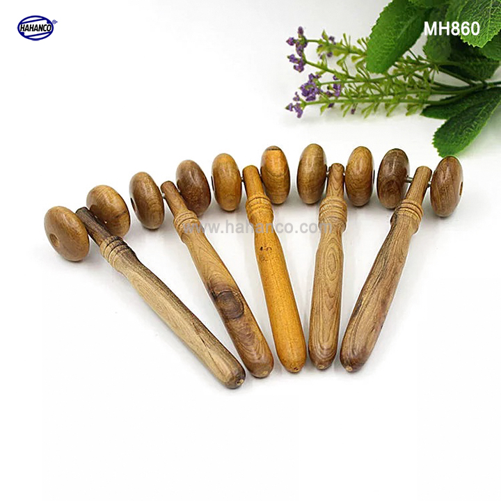 [FREESHIP MAX]Cây lăn masage mặt mũi bằng gỗ thơm Bách xanh (MH860)