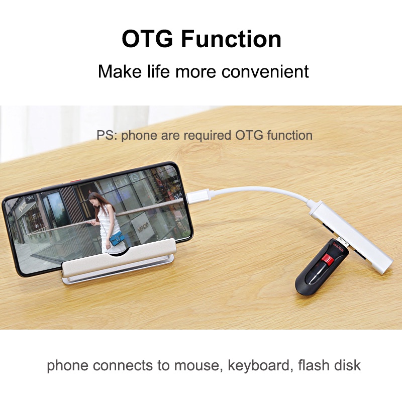 Dòng USB HUB 3.0 Hub USB 3.0 Splitter USB3.0 Type-C Hub Adapter