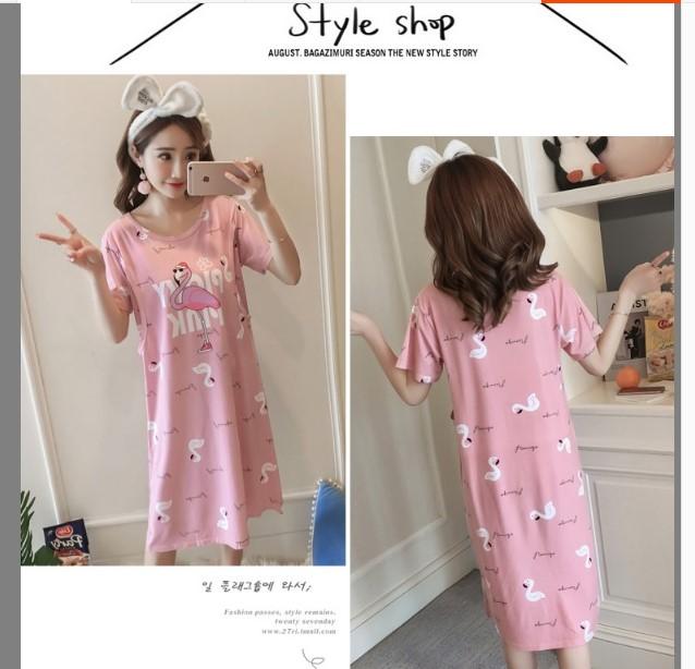Đầm bầu sau sinh cho con bú 02