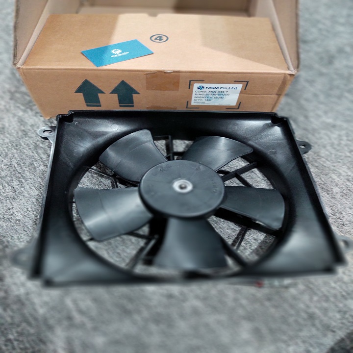 quạt dàn nóng hyundai mighty