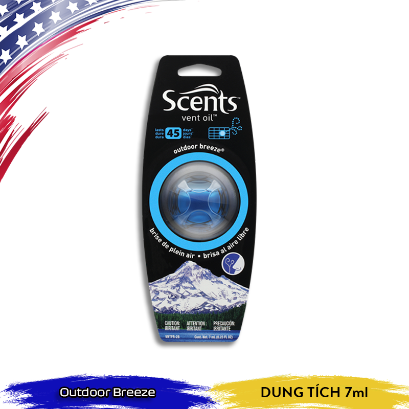 Nước hoa kẹp cửa gió SCENTS (Nhập khẩu chính hãng USA)