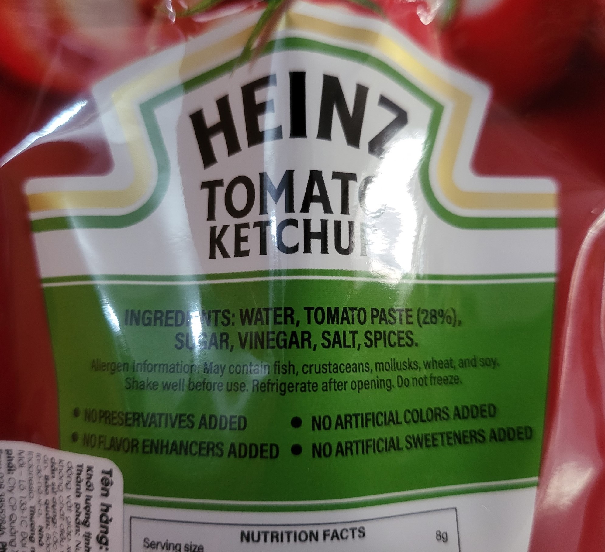 [Túi 125g] TƯƠNG CÀ [Indonesia] HEINZ Tomato Ketchup (halal)