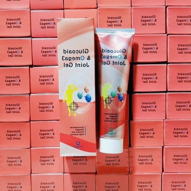 Hộp Dầu Lạnh 165ml Xoa Bóp Glucosamine Omega 3 Đỏ