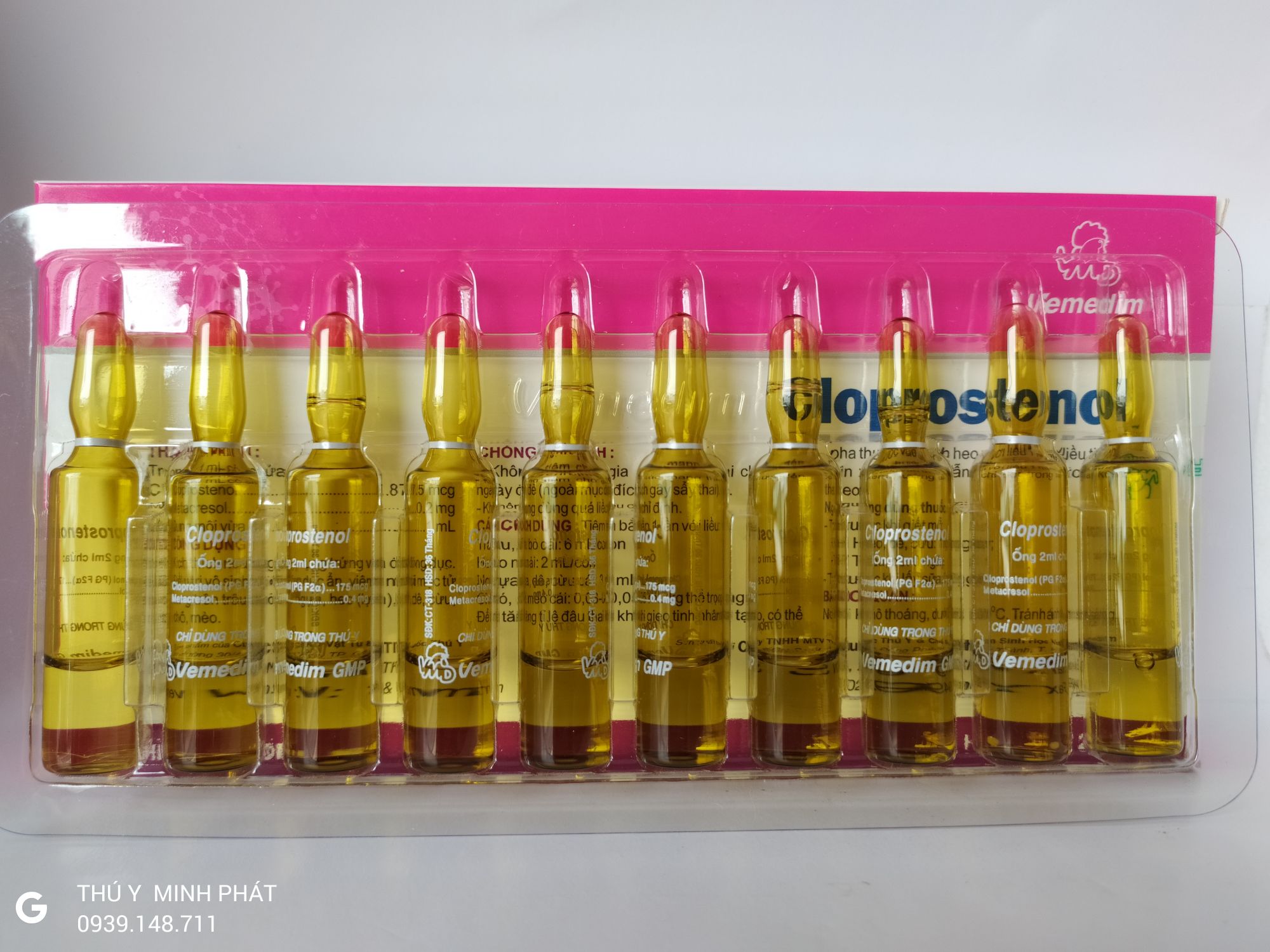 2 ỐNG CLOPROSTENOL 2ml