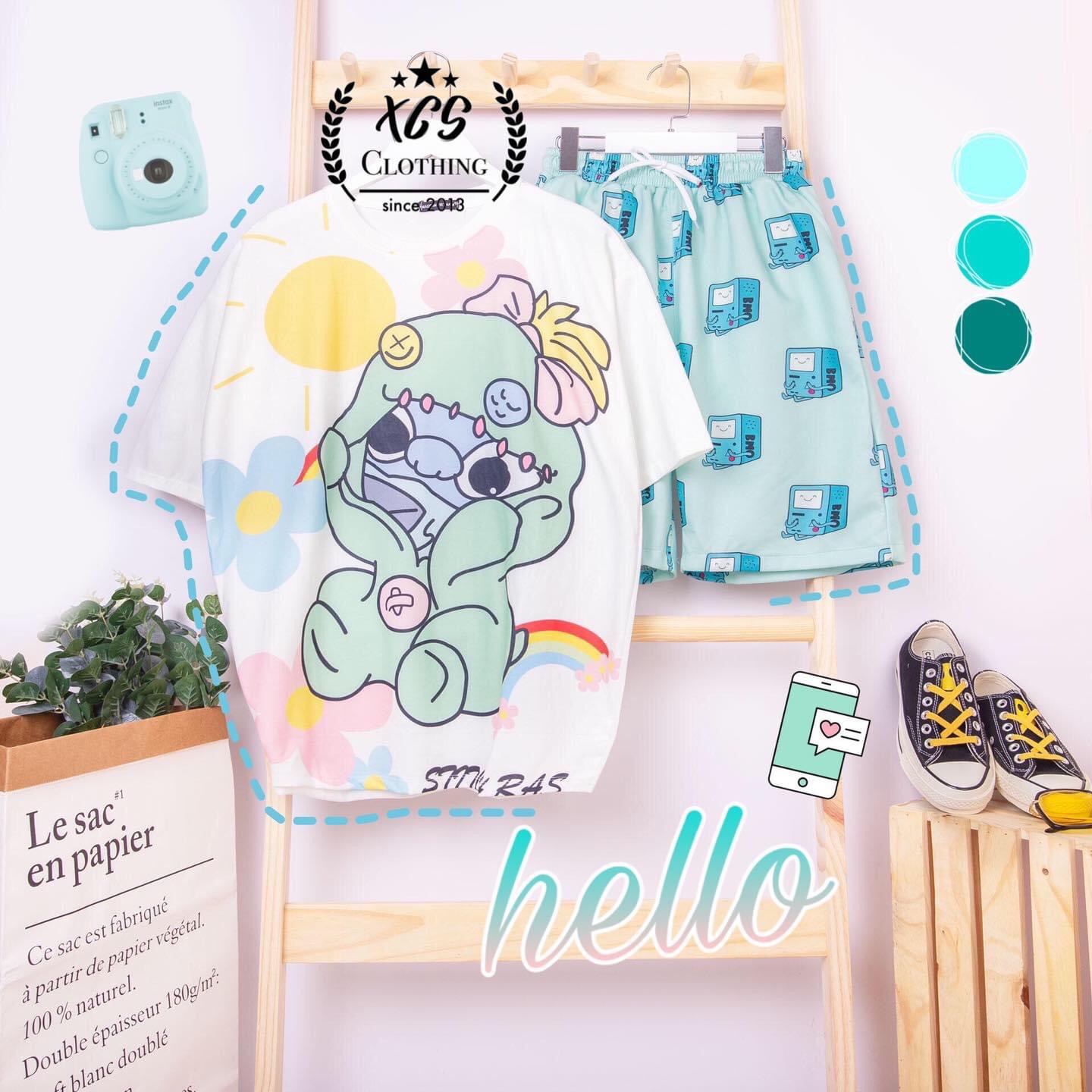 Đồ bộ hoạt hình mẫu mới nhất