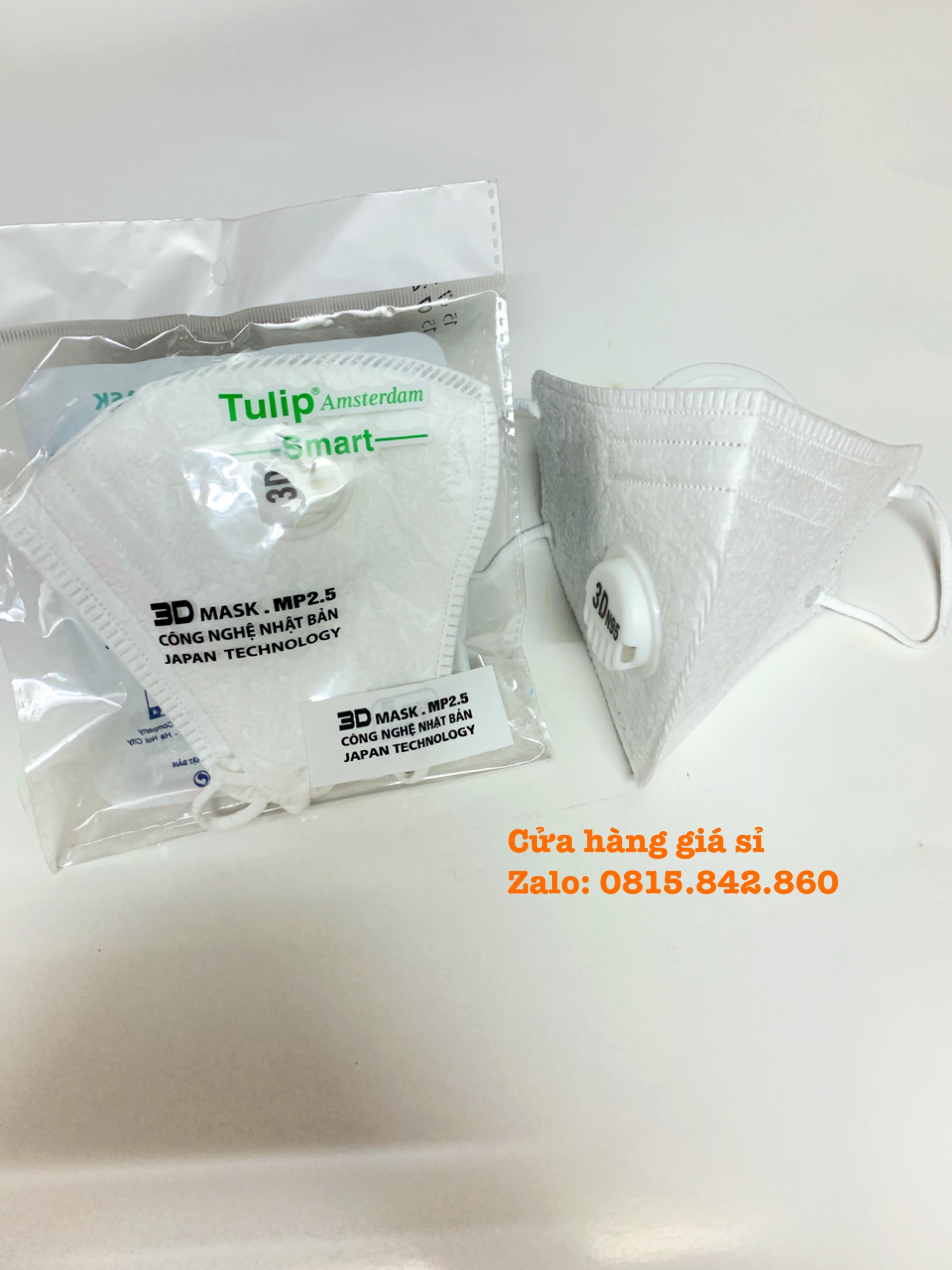 Combo 2 Khẩu trang y tế 3D N95 MP2.5  - CÓ VAN 1 CHIỀU