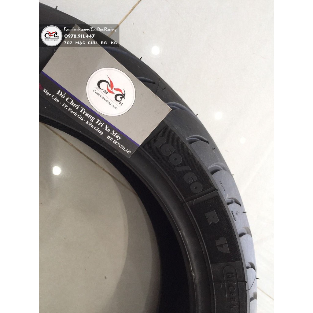 Vỏ michelin 160/60 - 17 size lớn 160