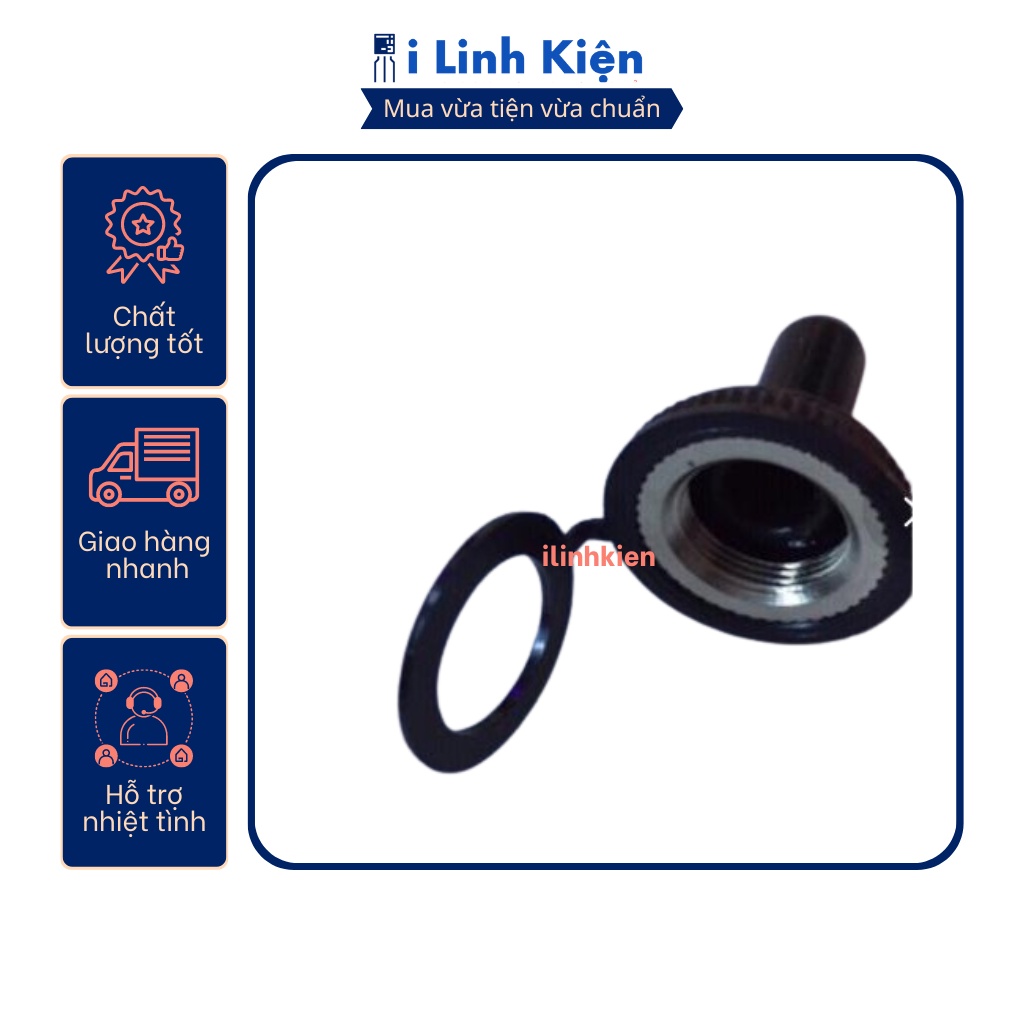 Chụp chống nước công tắc gạt MTS 6mm