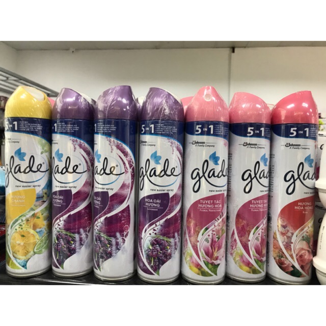 Xịt phòng Glade 280ml nhập khẩu Thái(Hoa ly)