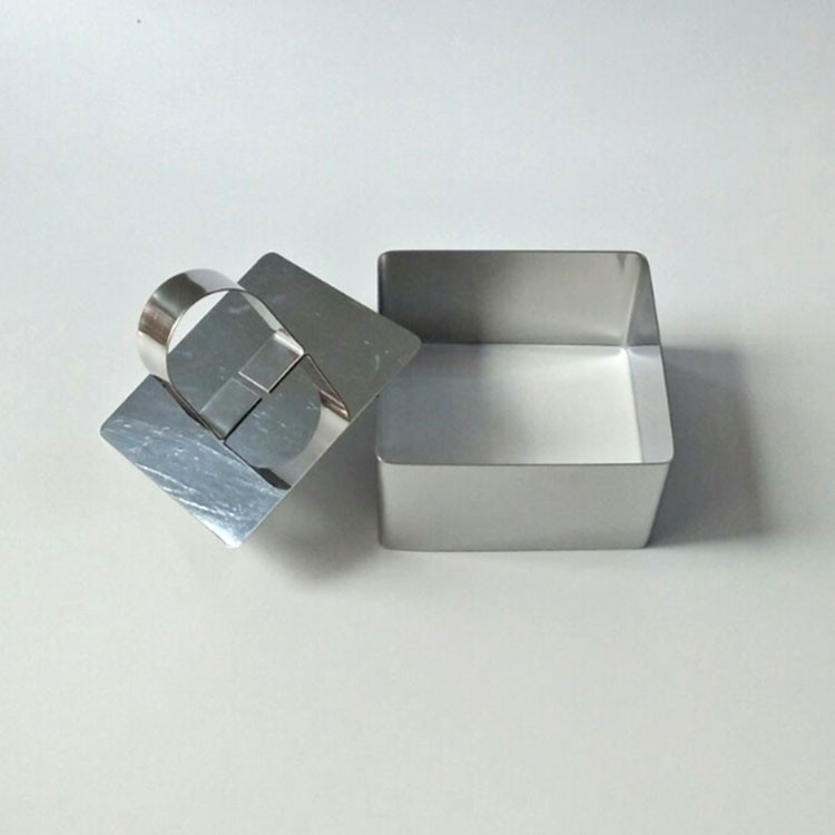 Khuôn ring mouse hình vuông mini