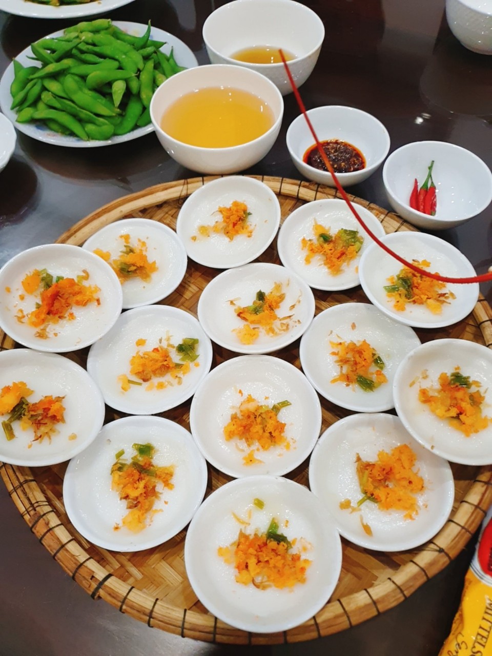 Chén bánh bèo sứ lớn 20 chén