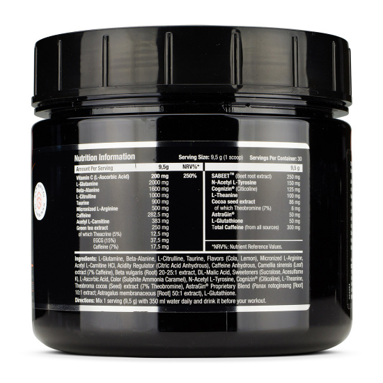 SUPERHERO PRE-WO 285G MANGO-LIME