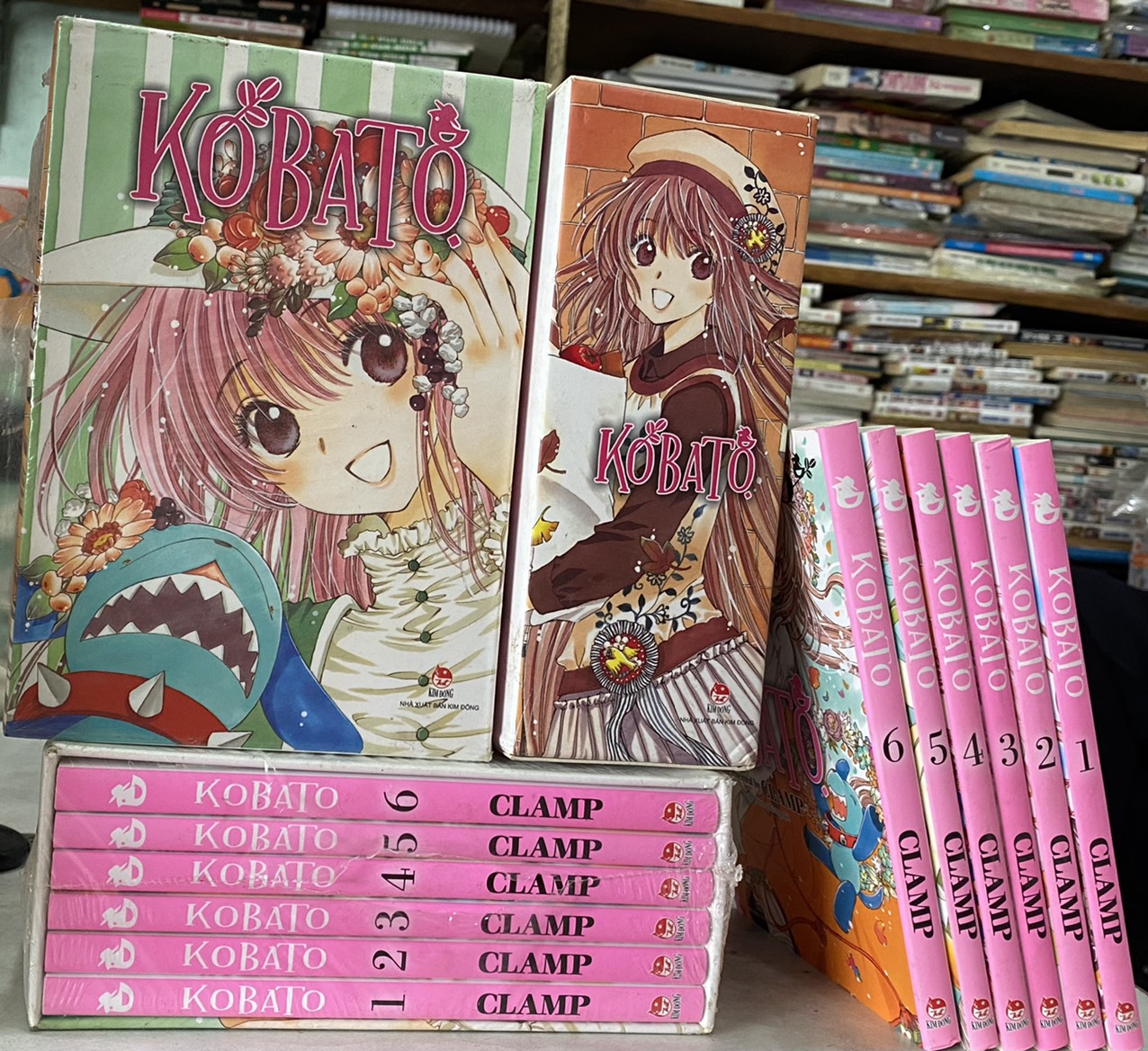 [HCM]Trọn bộ KOBATO CLAMP-Box set 6 Tập