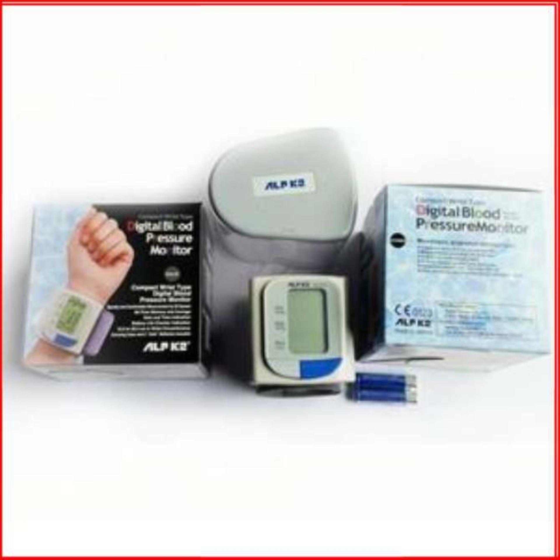 Máy đo huyết áp cổ tay ALPK2 WS-910 (Trắng phối xanh)