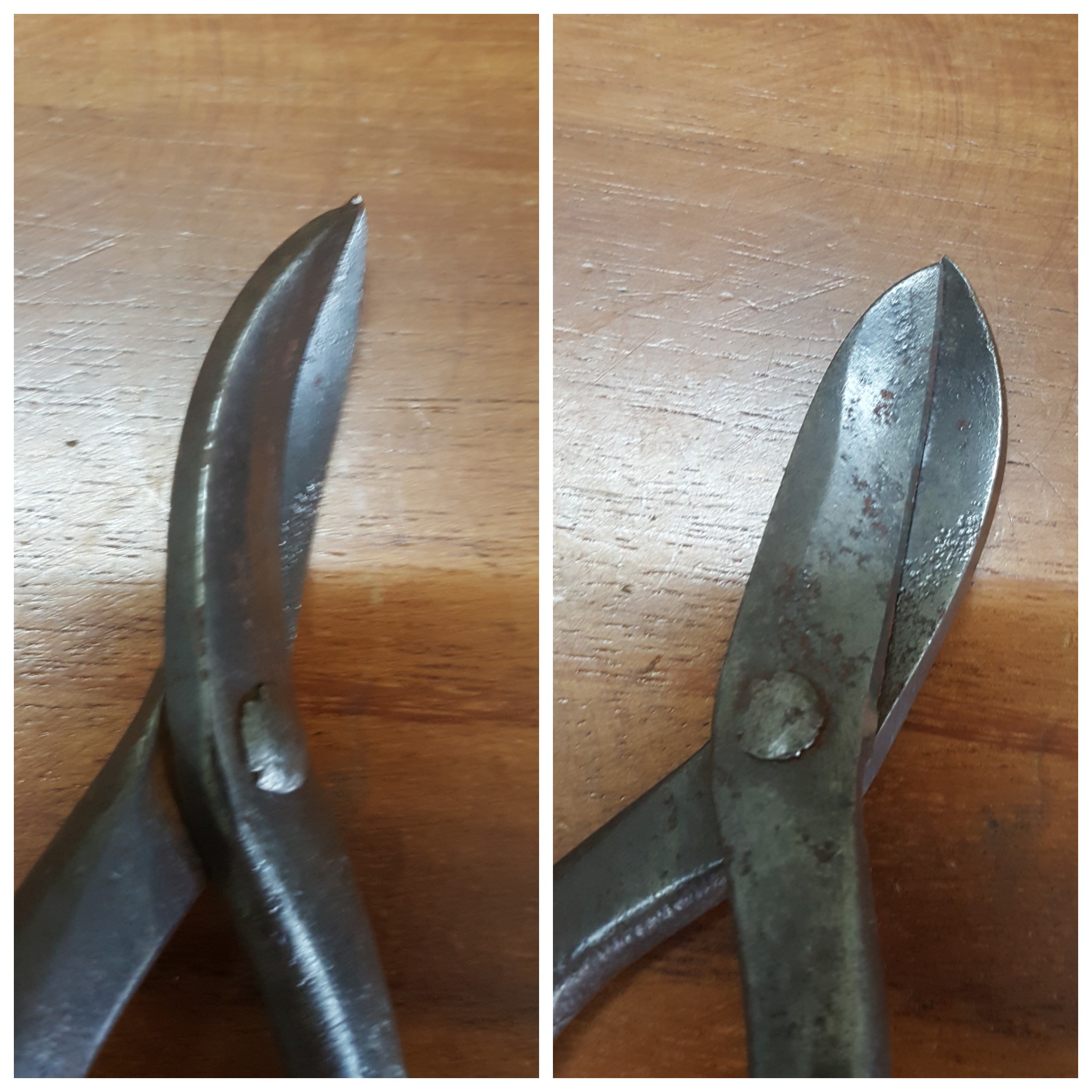 Kéo Cắt Tôn mũi cong - hàng Nhật bãi