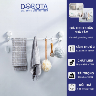 Kệ nhà tắm dán tường DOROTA giá để bếp đa năng treo khăn Towel Rack không thumbnail