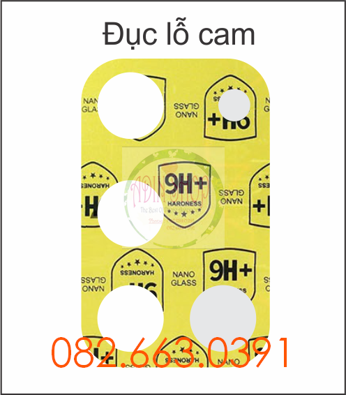 [HCM][Mua 1 tặng 1]Dán cường lực camera Realme 7i siêu đẹp