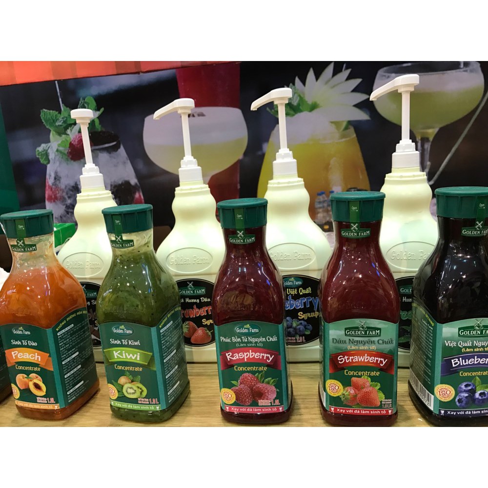 Siro Golden Farm Vải 2L