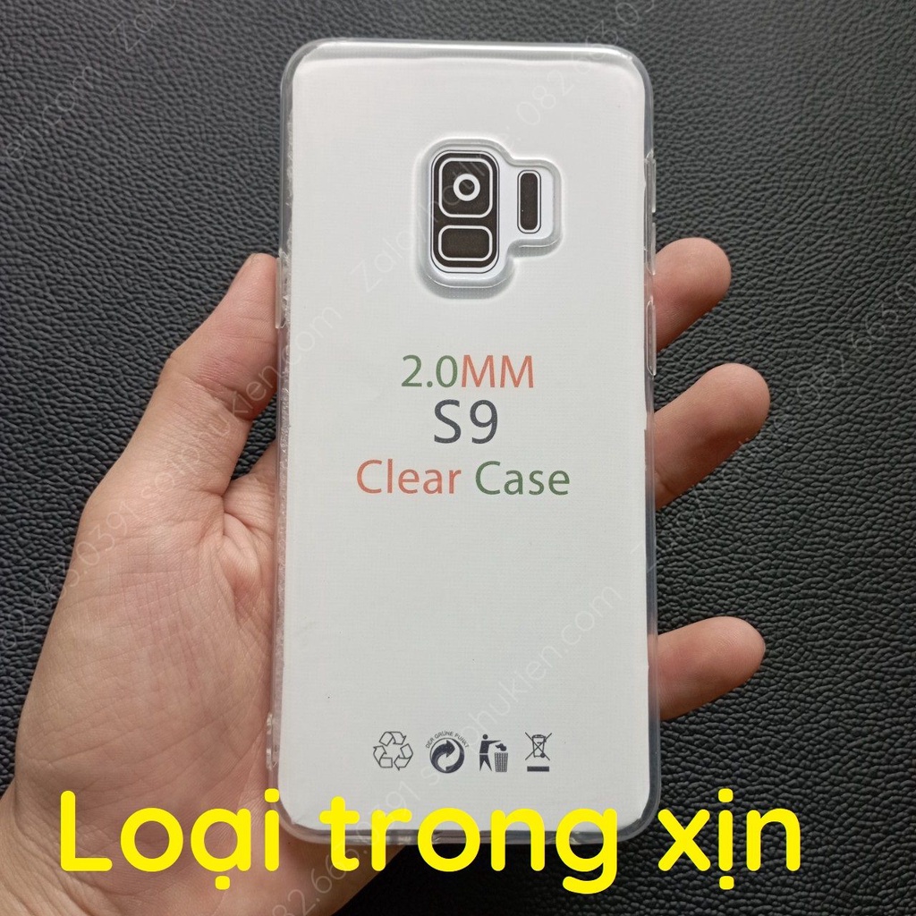 Ốp Lưng Dẻo Trong Silicon Samsung Galaxy S9 / S9+(S9 Plus )Cao Cấp