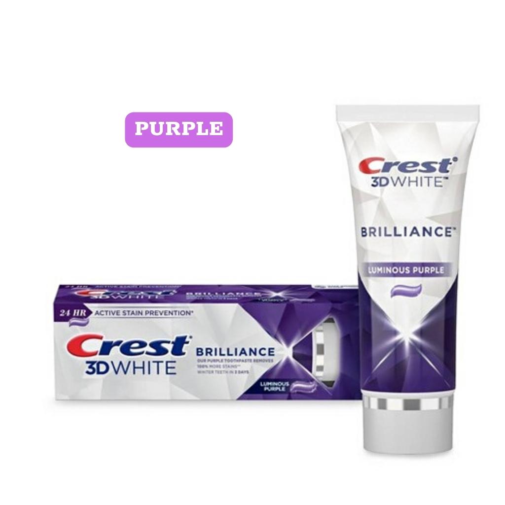 Kem đánh răng Crest 3D White Brilliance 110gr Hàng Mỹ