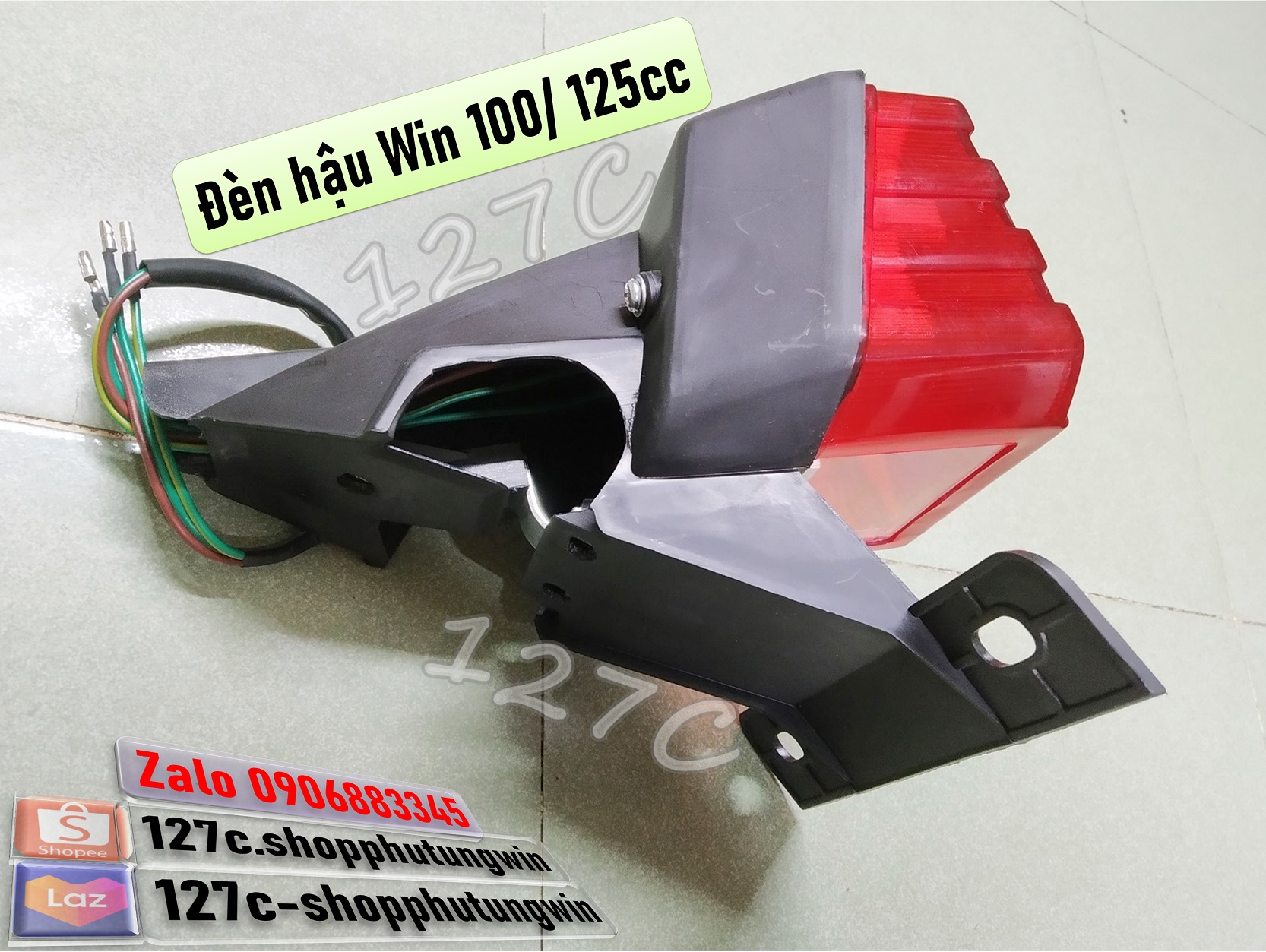 [HCM] Đèn hậu Win 100/ 125cc (Loại tốt)