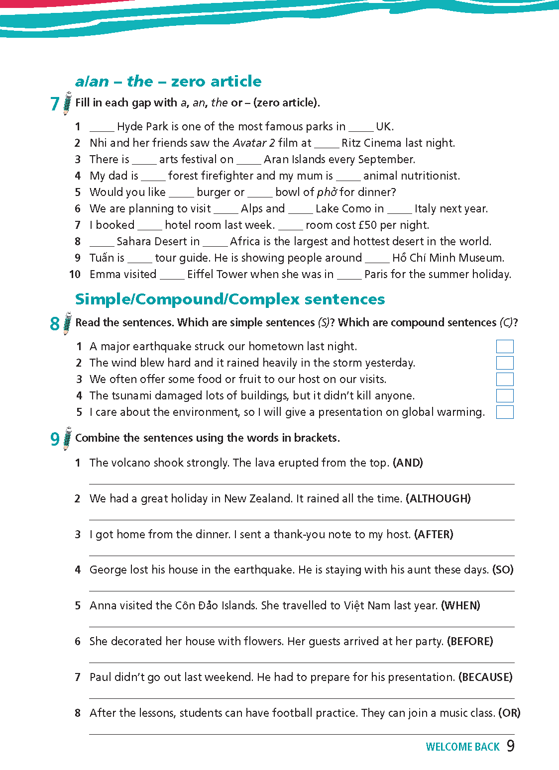 Sách - Dtpbooks - Tiếng Anh 9 Right On! - Student's Book (Sách học sinh)