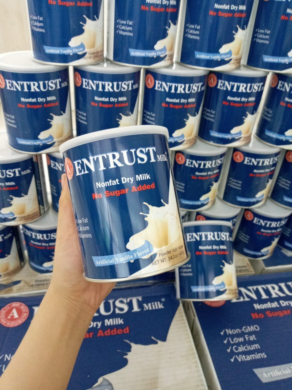Sữa bột Entrust dành cho người tiểu đường Entrust Milk 400g [DATE 01/2026]