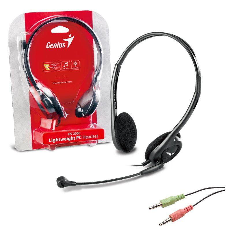 Tai nghe Genius HS-200C chụp tai (Có Mic)