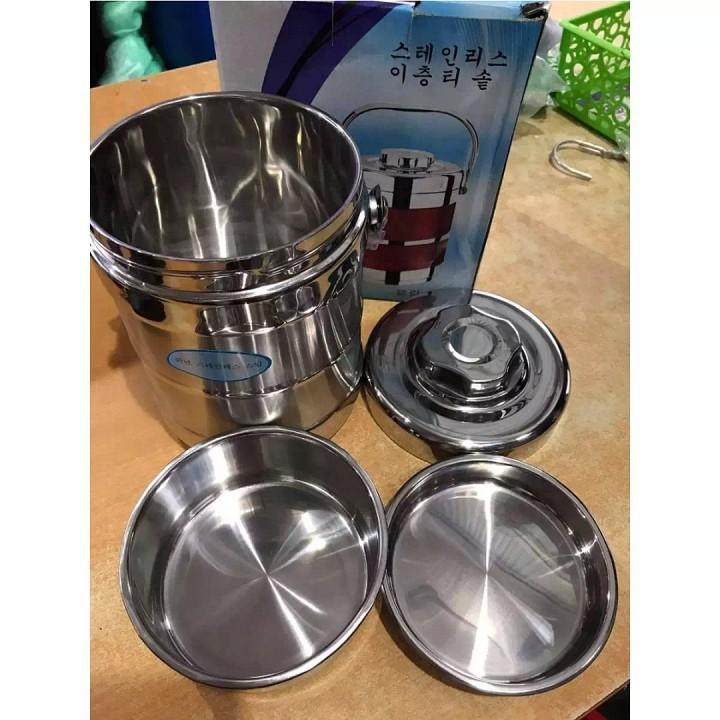 Cặp Lồng Inox Hàn Quốc Loại 1.4l