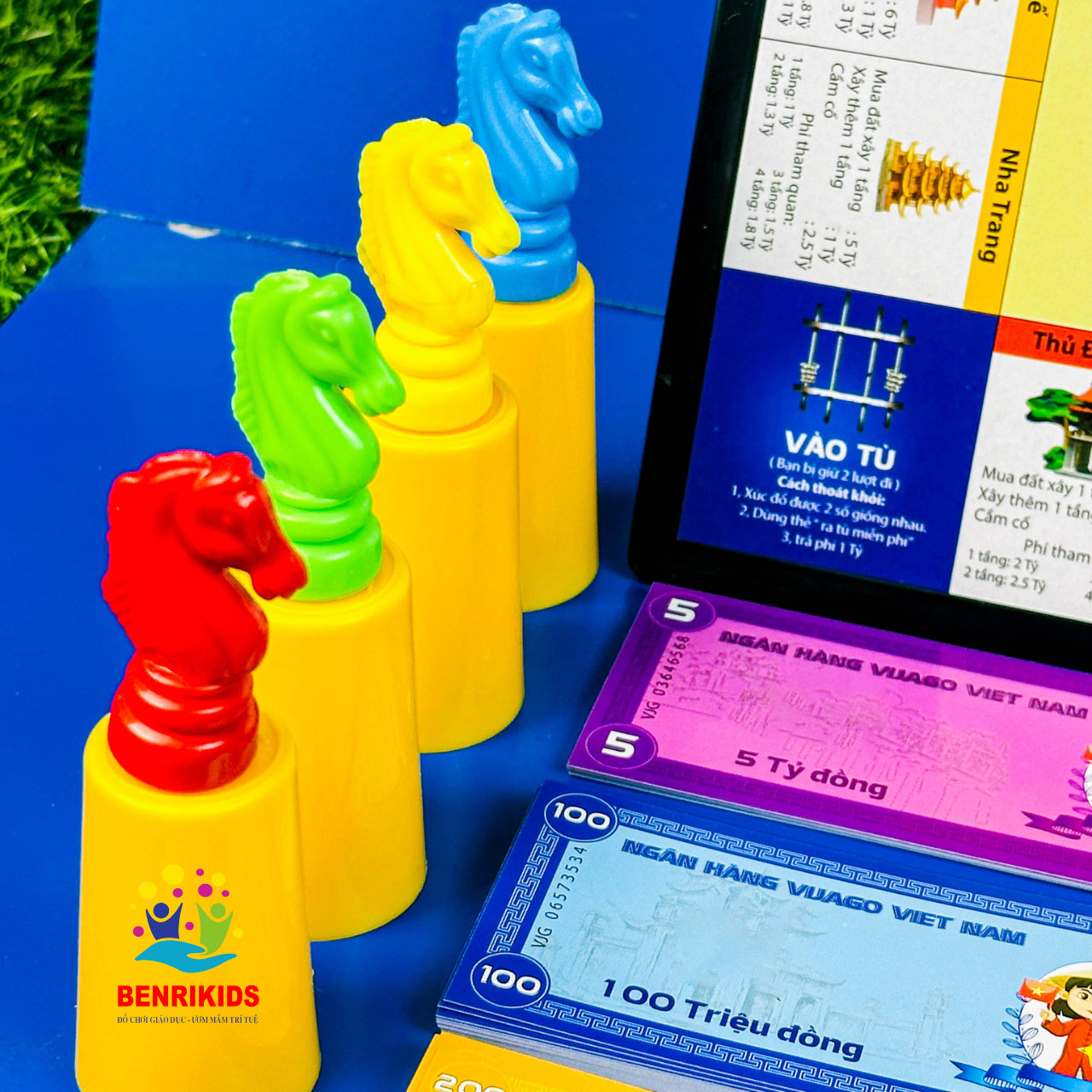 Đồ Chơi Cờ Tỷ Phú Thử Thách Làm Giàu Phiên Bản Mới Board Game Bàn Cờ Tỉ Phú Chính Hãng Phát Triển Tư Duy Cho Bé