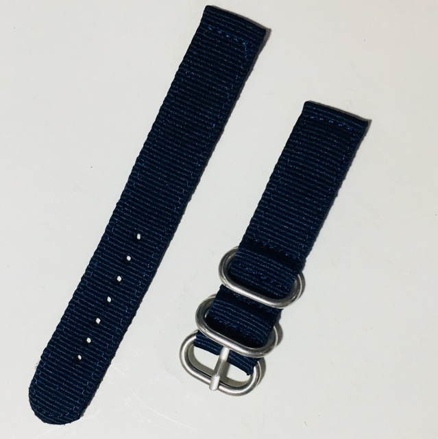 Dây Đồng Hồ Vải Dù Nato Size18-20mm ( Tặng Tovit Thay Dây )