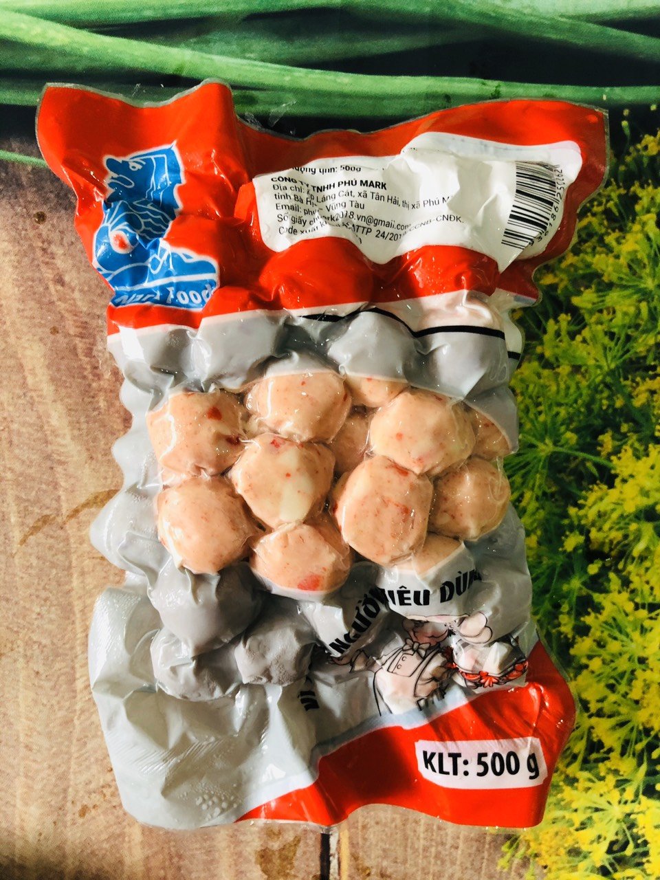 cua viên Phu Mark gói 500g