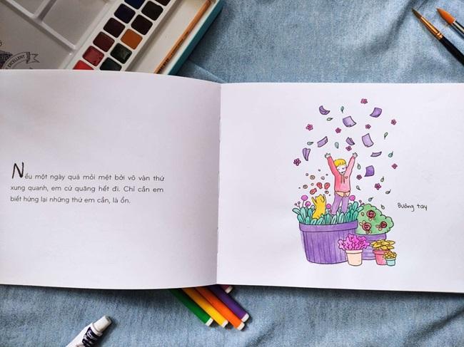 Tô bình yên vẽ hạnh phúc