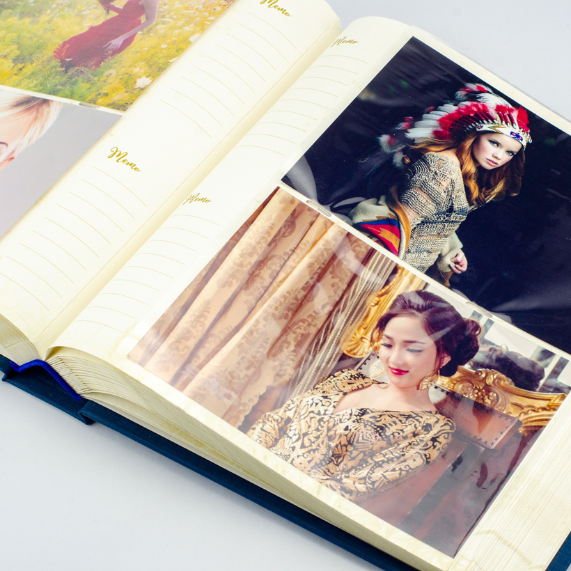 Album đựng ảnh 13x18 - 200 Hình - Album Nguyễn Trắc - NTO-572 (tặng kèm 5 tấm hình in theo yêu cầu)