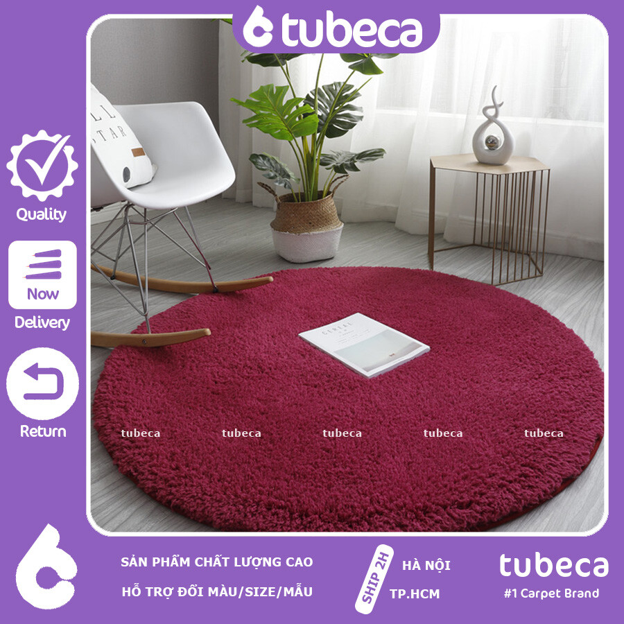 Thảm trải sàn một màu lông cừu đẹp dày êm 80cm 1m 1m2 1m6 2m | tubeca