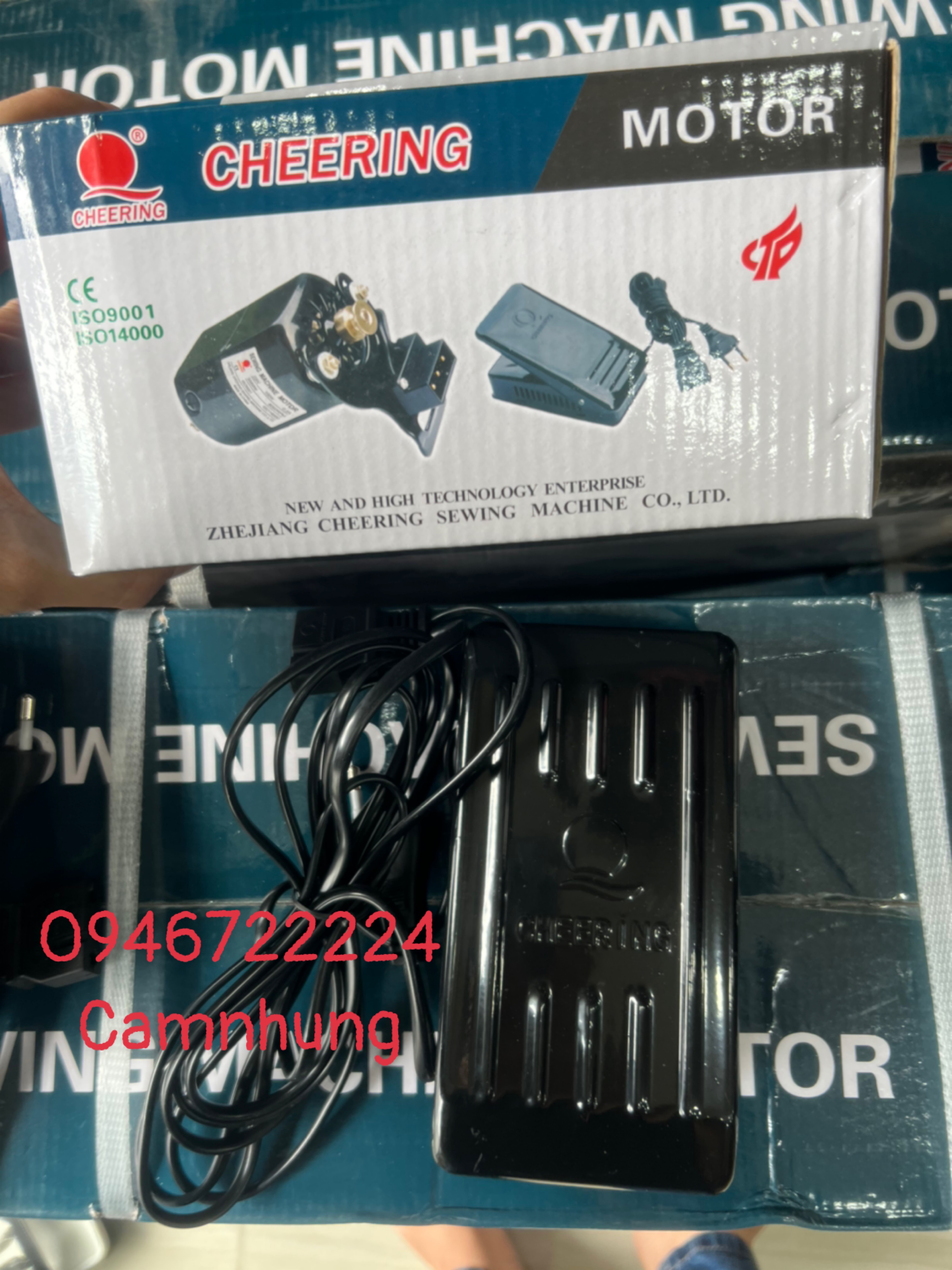 bàn đạp bàn ga mô tơ máy may gia đình 3 chấu