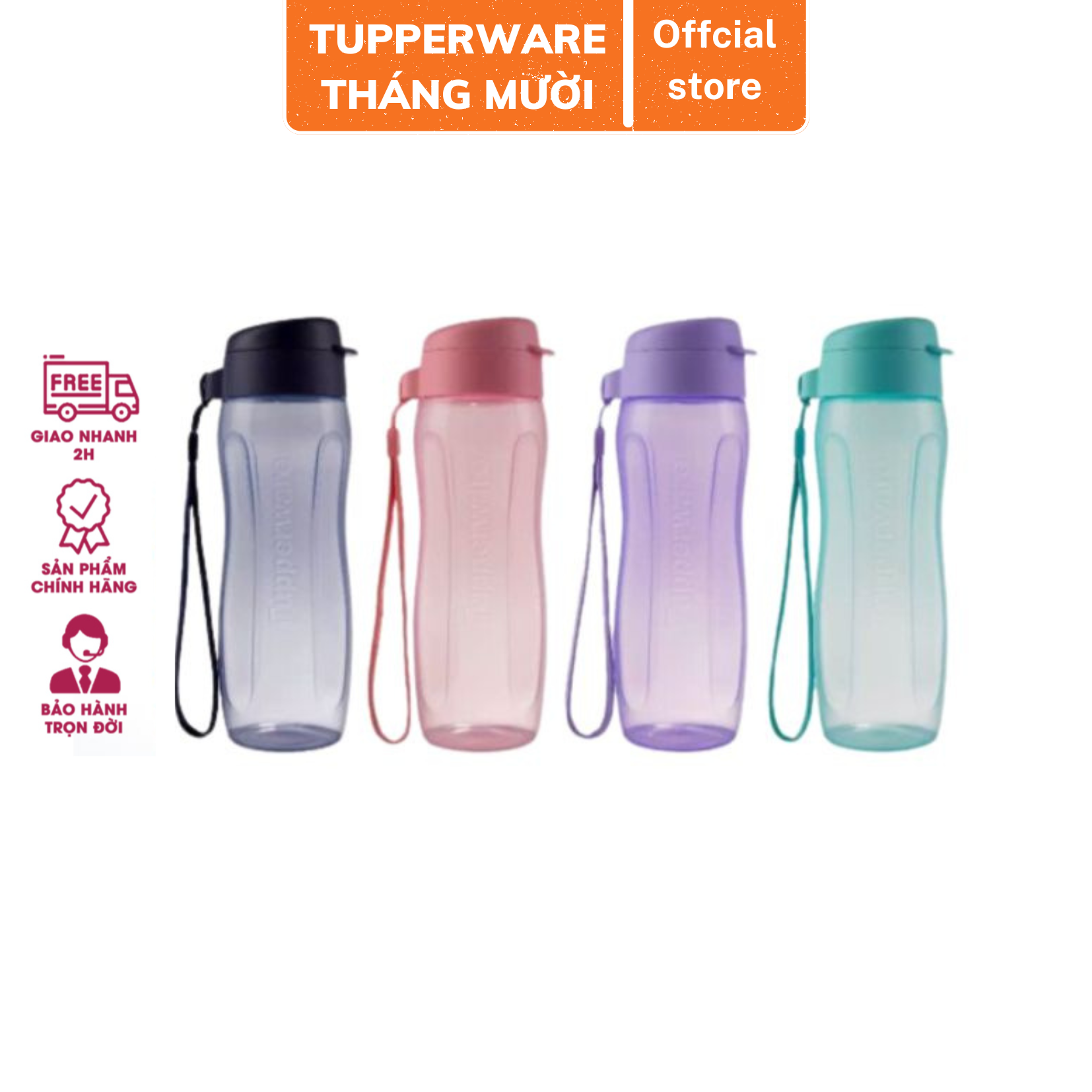 Bình Nước Tupperware Eco Bottle Gen II 500ml