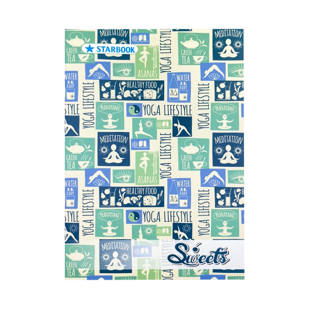 Tập Sinh Viên Kẻ Ngang Starbook Sweet TSV03 - 200 Trang (17.5 x 25.5 cm)