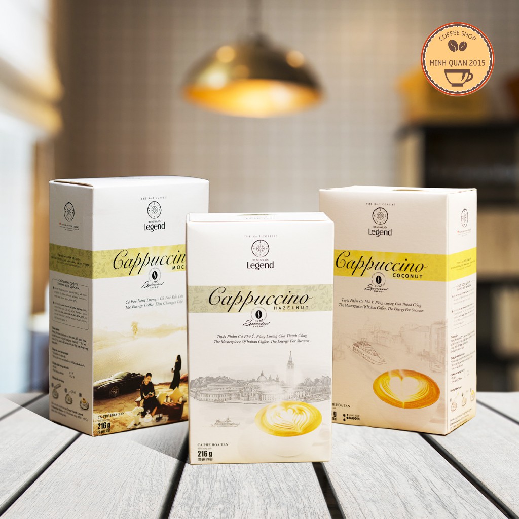 Cà phê Trung nguyên Legend Cappuccino hòa tan