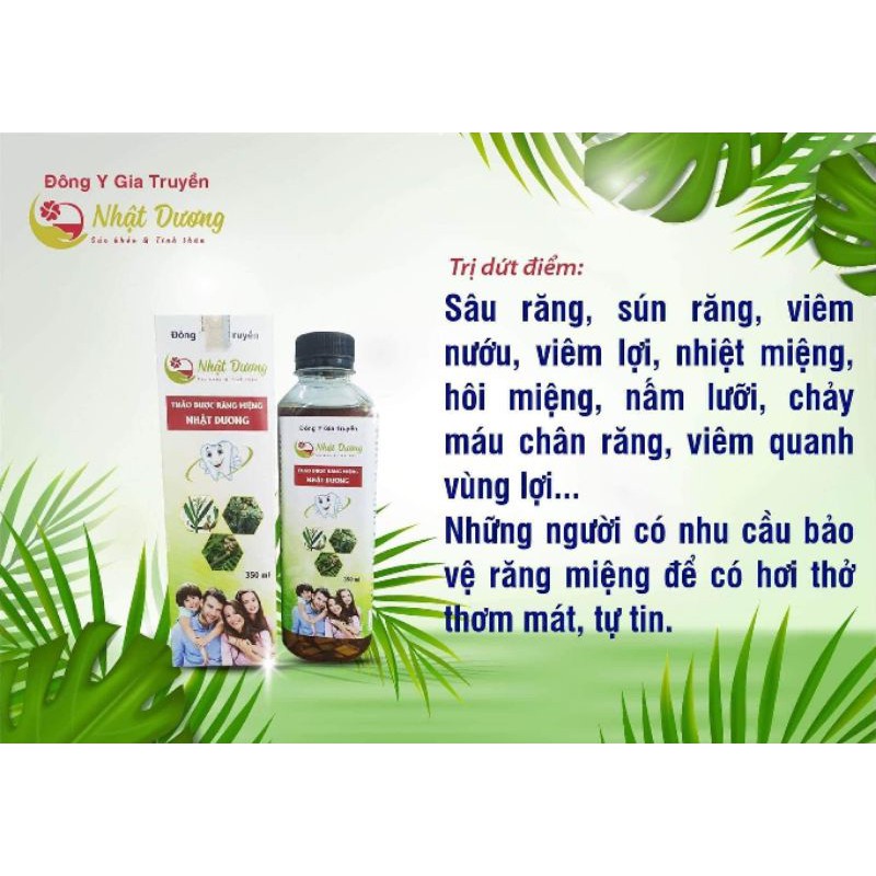 THẢO DƯỢC RĂNG MIỆNG NHẬT DƯƠNG