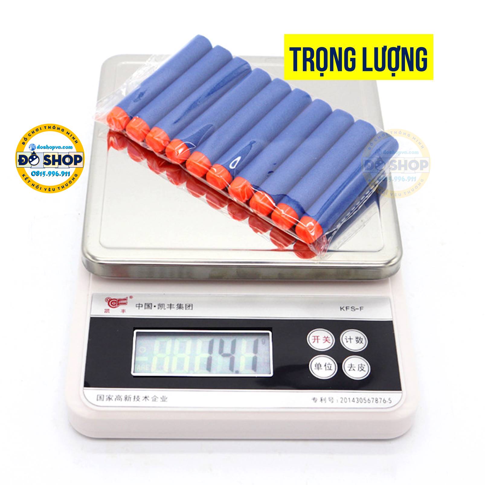 SET 10 Que Xốp Thay Thế Cho Đồ Chơi Nerff Trẻ Em