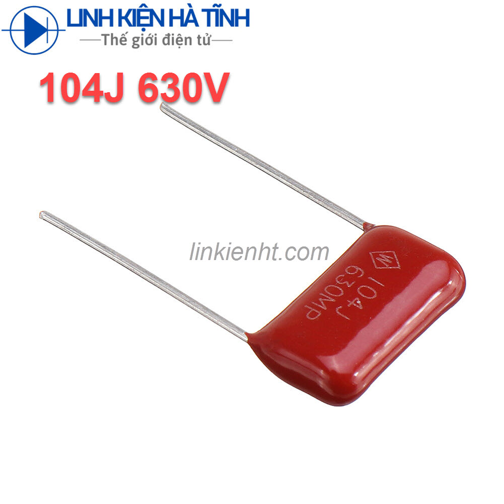 10 CON TỤ ĐỎ 104J 630V 104 630V 0.1UF