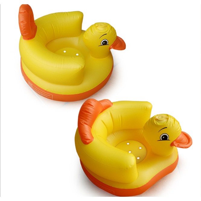 Ghế hơi tập ngồi cho bé hình vịt