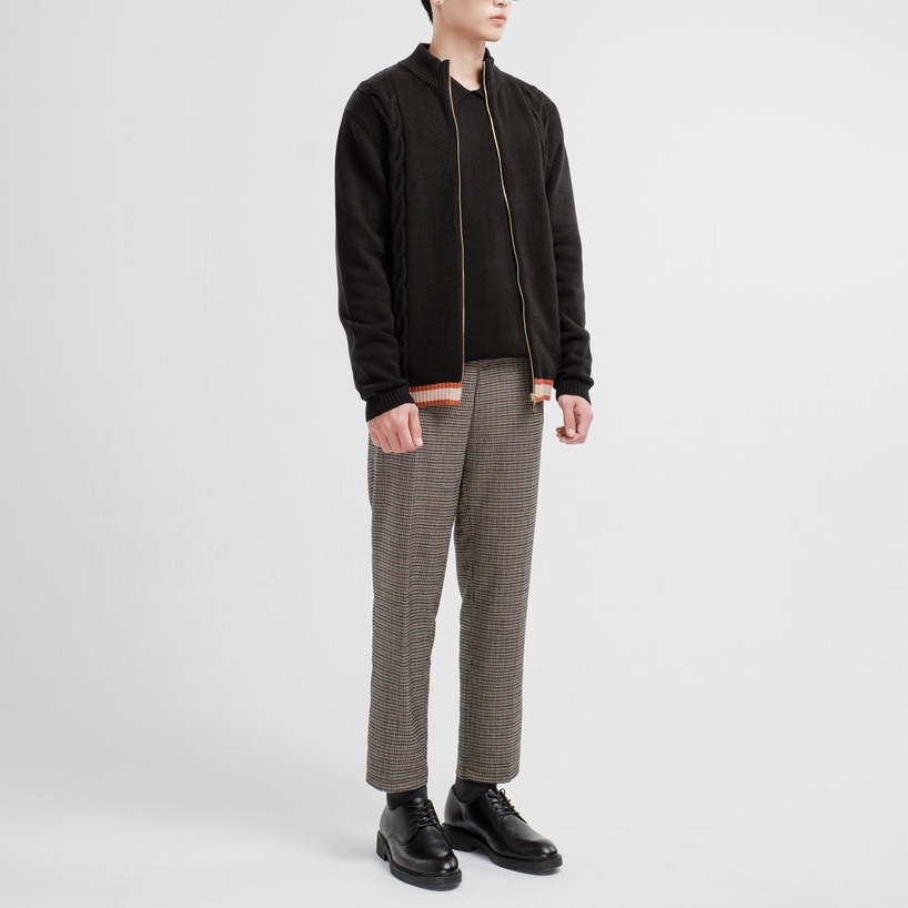 Áo khoác len nam SSSTUTTER phong cách hàn quốc SSS.Cable-Knit Jacket