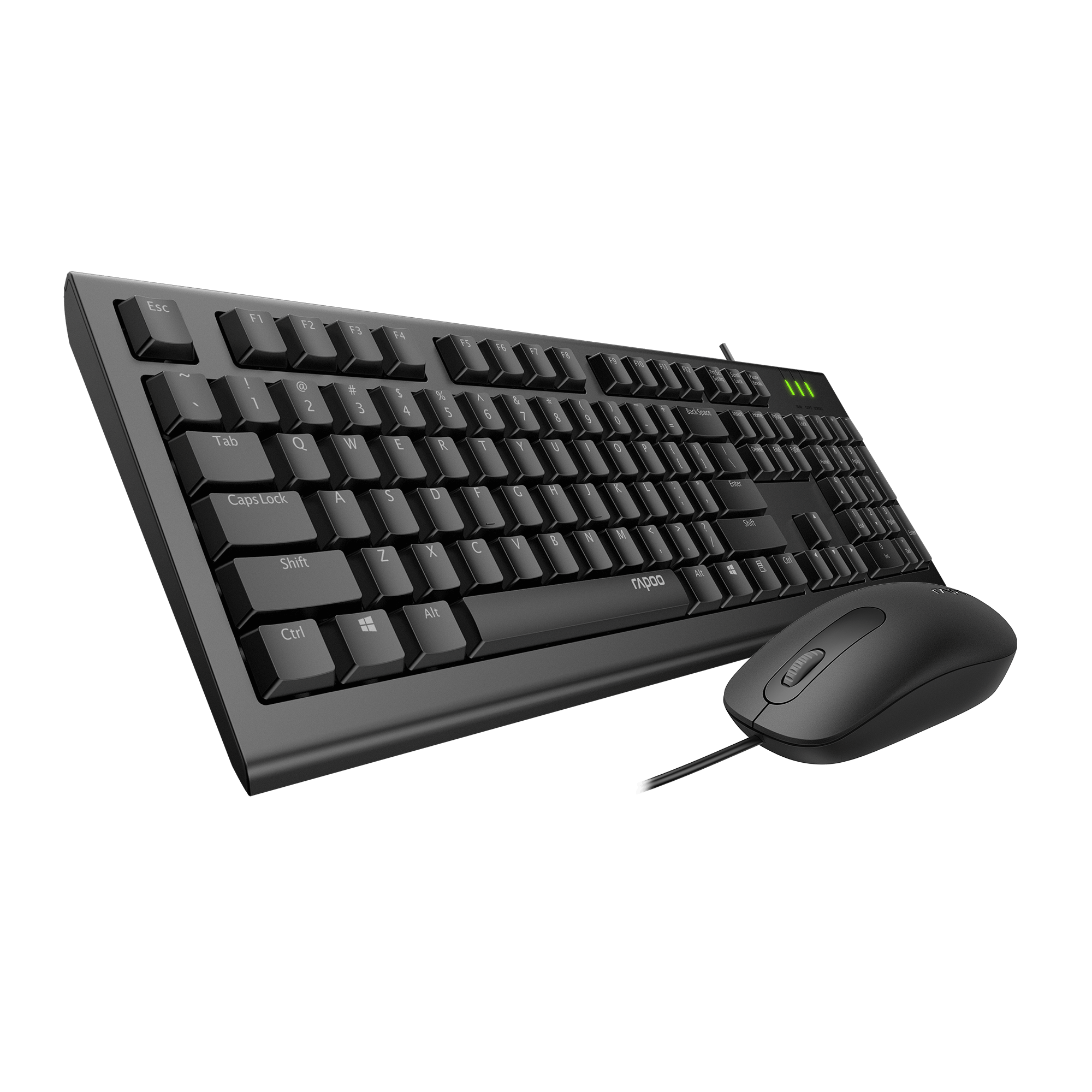 Bộ Bàn Phím Chuột Có Dây Rapoo X120 Pro