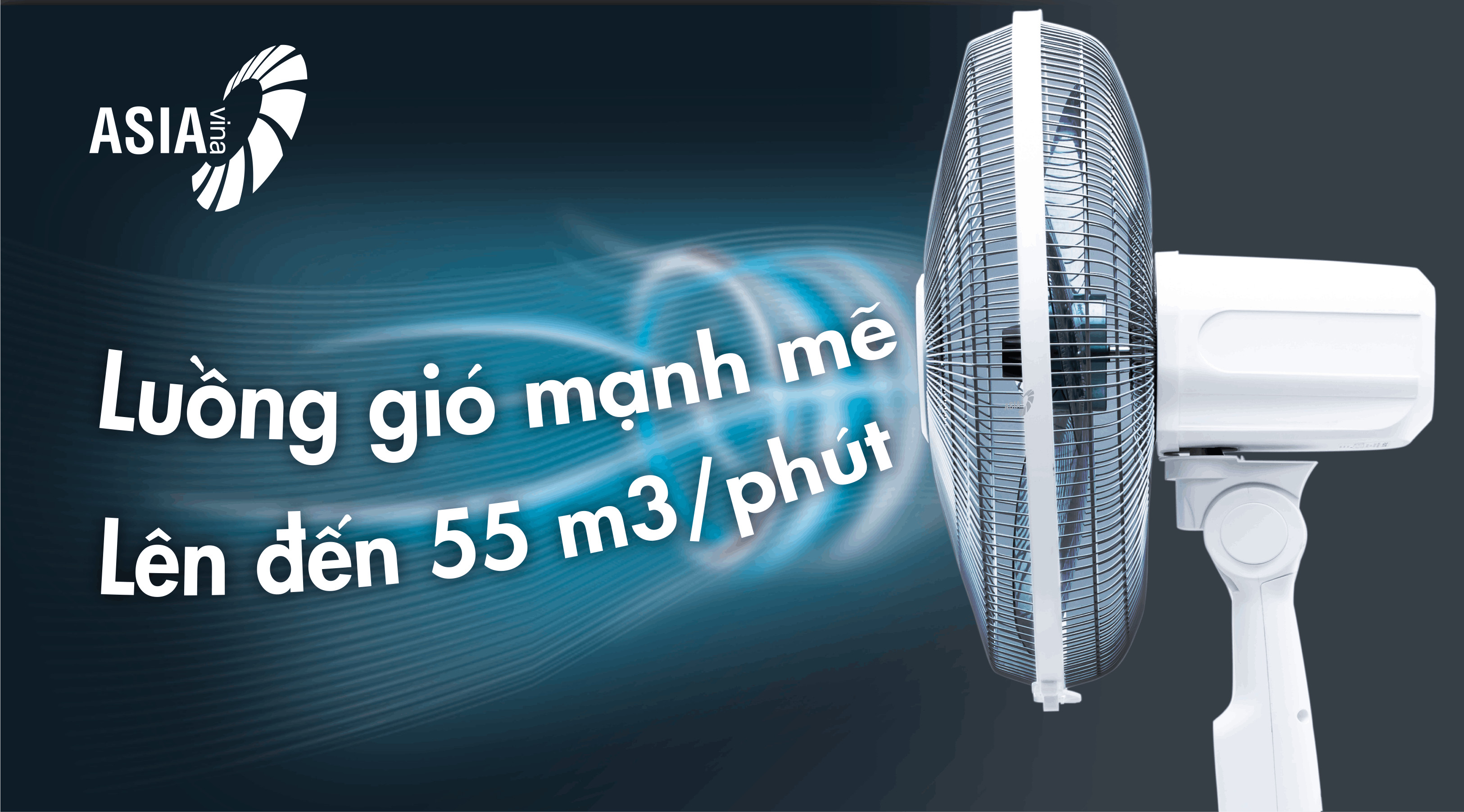 Quạt treo tường Asia L16018